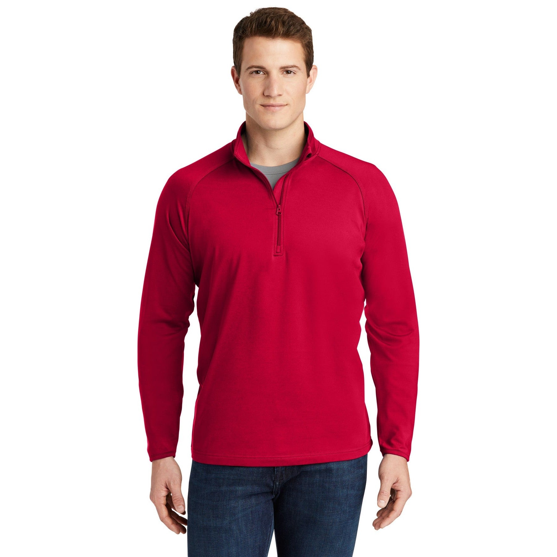 Sport-Tek-Sport-Tek® Sport-Wick® Stretch 1/4-Zip Pullover. ST850-MedTech-4